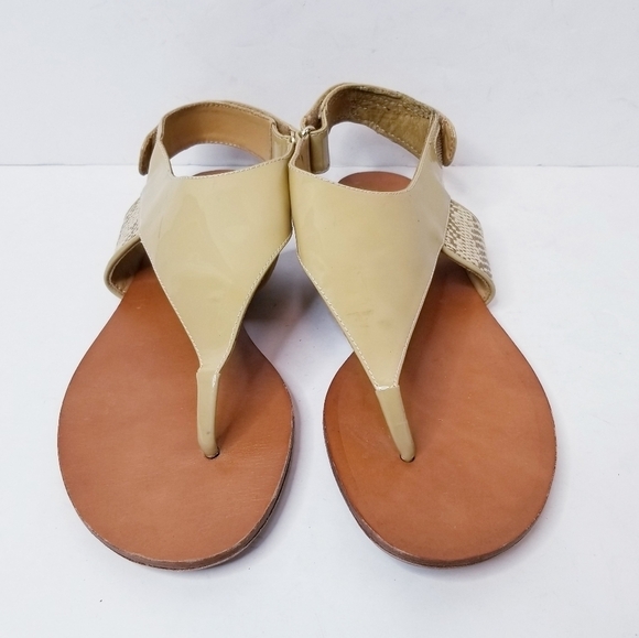 Badgley Mischka Patent Leather sandals - Picture 1 of 10